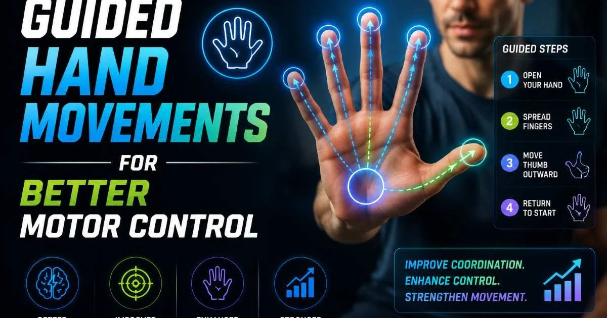 Guided Hand Movements for Better Motor Control