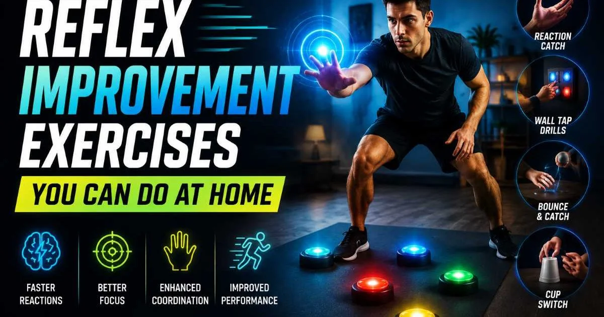 Reflex Improvement Exercises You Can Do at Home